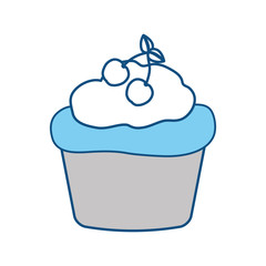 Cupcake sweet dessert