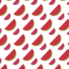 Delicious watermelon fruit background
