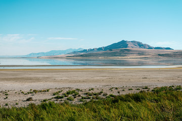Fototapeta na wymiar Antelope Island, Utah, USA
