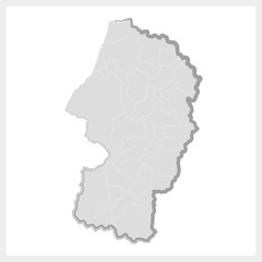 筆で描いた山形県