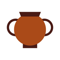 Old museum vase icon vector illustration design