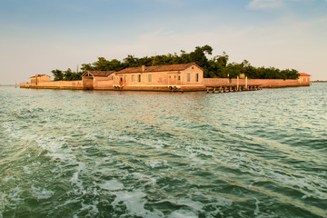 Fototapeta na wymiar island of the lagoon of Venice