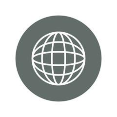 Global sphere symbol