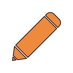 Pencil round icon