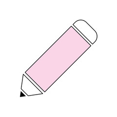 Pencil round icon