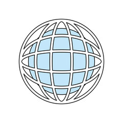 Global sphere symbol