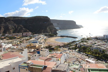 Fototapeta na wymiar Puerto de Mogan in Cran Canaria