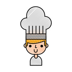 chef avatar character icon vector illustration design