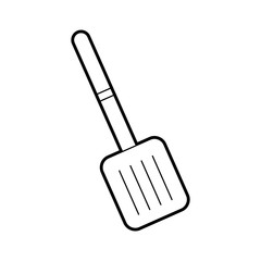 spatula cutlery isolated icon vector illustration design