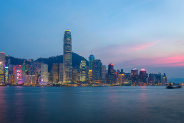 Fototapeta na wymiar Hong Kong city