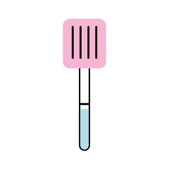 spatula cutlery isolated icon vector illustration design