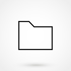 line folder Icon