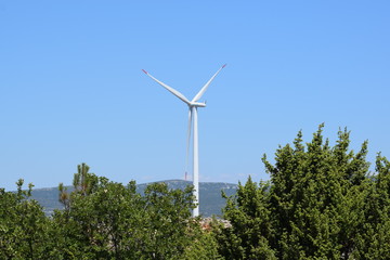 Fototapeta na wymiar windmill
