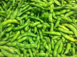 freezed japanese beans background