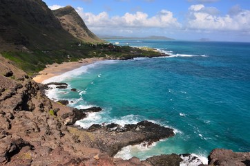 Fototapeta premium マカプウ展望台からの景色