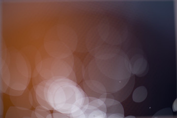 Abstract dark and light brown bokeh Background.