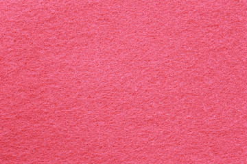 Red surface of Microfiber cloth.