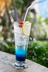 italian soda Blue Curacao