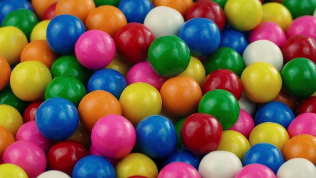 Pile Of Gumballs Closeup