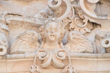 Basilica cathedral of Martina Franca. Puglia. Italy. 
