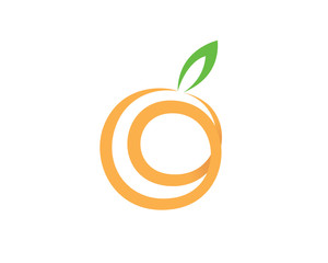 Orange, C Logotype and Fruit Logo