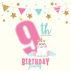 Birthday party invitation