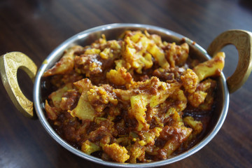 インド料理、カリフラワー、カレー