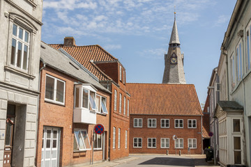 Fototapeta premium Tonder town - Denmark.