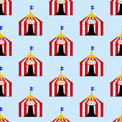 Circus tent pattern