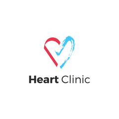 Heart clinic logo