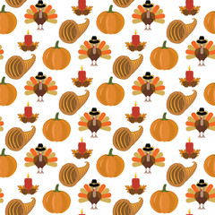 Thanksgiving seamless pattern
