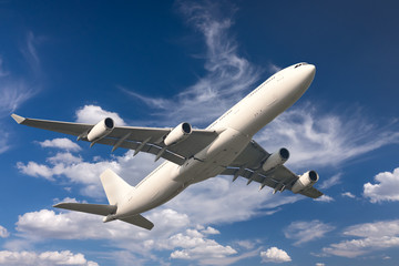 Flugzeug beim Abflug