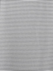 Material in black and white stripes