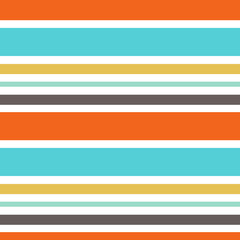 Abstract vector geometric seamless pattern. Horizontal stripes. Monochrome background. Wrapping paper. Print for interior design and fabric. Kids background.
