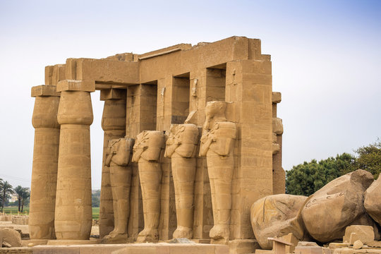 Temple of Ramesses II, West Bank, Luxor, Egypt