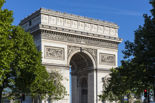 Arc de Triomphe, Paris, France