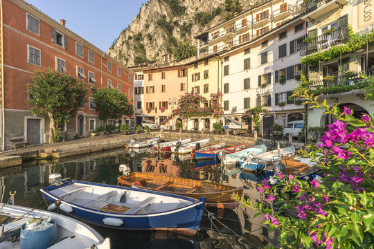 Italy. Lombardy. Brescia district. Lake Garda. Limone sul Garda.