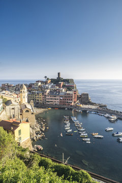 Italy. Liguria. Parco Nazionale delle Cinque Terre. La Spezia district Cinque Terre. Vernazza