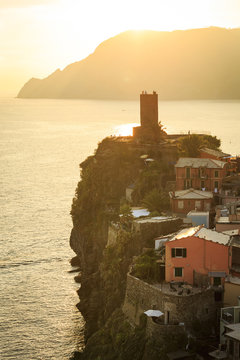 Vernazza, Cinque Terre, Parco Nazionale delle Cinque Terre, Liguria, Italy