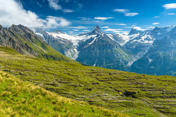 Schreckhorn in den Schweizer Alpen