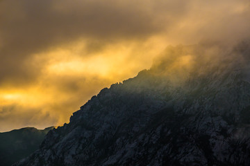 Soirée dans les Aravis