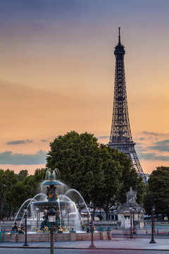 Fontaines de la Concorde Paris