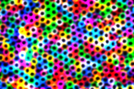 vivid blur colorful bubble abstract pattern for background