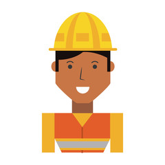 Worker profile cartoon