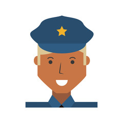 Police officer cartoon