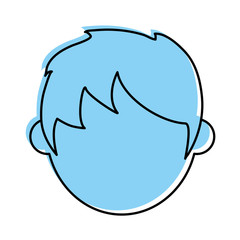 man avatar icon image vector illustration design 