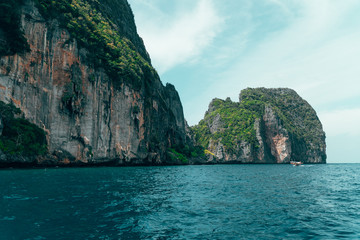 Backside of Maya Bay