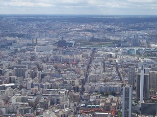 View at Paris from above