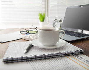 business office with different office