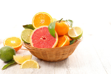 assorted citrus fruit